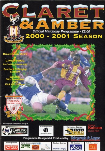 Match programme